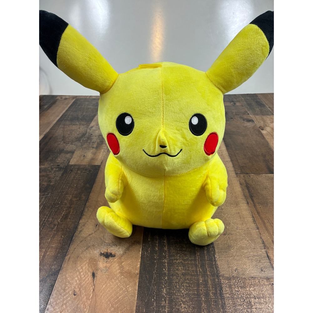 Pokemon Pikachu Plush Stuffed Animal Yellow 11 Inch Toy Figure Collectible
